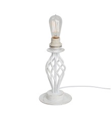 Настольная лампа Vitaluce V1569/1L 1xE27 60Вт бело-бежевый матовый с золотом