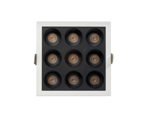 Встраиваемый белый LED светильник с драйвером, 18Вт, 4000К,  24°, 1365лм