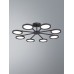 Светодиодный светильник Vitaluce V4675-1/8PL, LED 79Вт, 3900-4200K, 5800 Lm черный матовый