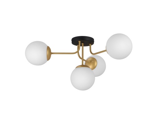 Люстра Vitaluce V3999-8/4PL, 4xE14 макс. 40Вт золото