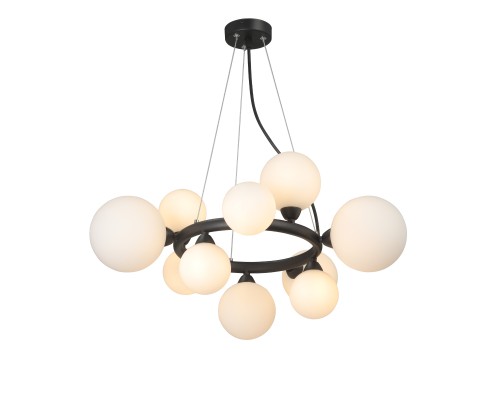 Люстра V2569-1/10S, 10хG9 макс. 13Вт, плафон ПП