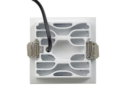 Встраиваемый белый LED светильник с драйвером, 8Вт, 4000К,  24°, 580лм