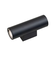 Светильник настенный V2069-1/2A, COB 2х5Вт, 4000K, CRI80, 220V-240V, 60°,IP65 черный, алюминий, 1130лм