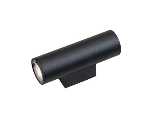 Светильник настенный V2069-1/2A, COB 2х5Вт, 4000K, CRI80, 220V-240V, 60°,IP65 черный, алюминий, 1130лм