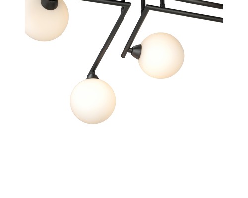 Люстра V2569-1/8PL, 8хG9 макс. 13Вт, плафон ПП