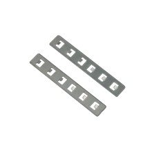 Комплект из 2х планок для соединения коннекторов с трековым профилем скрытого монтажа