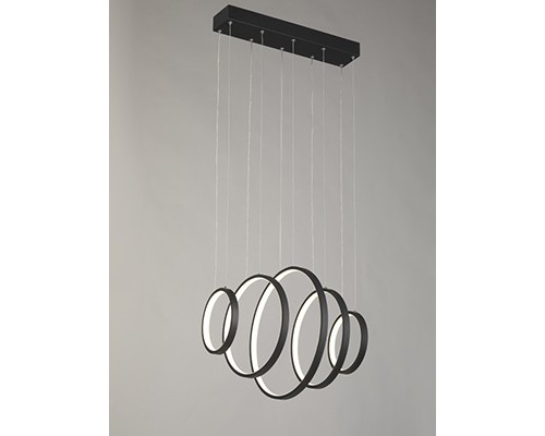 Люстра V2531-1/5S, LED 72Вт, 3900-4200К, 4220лм