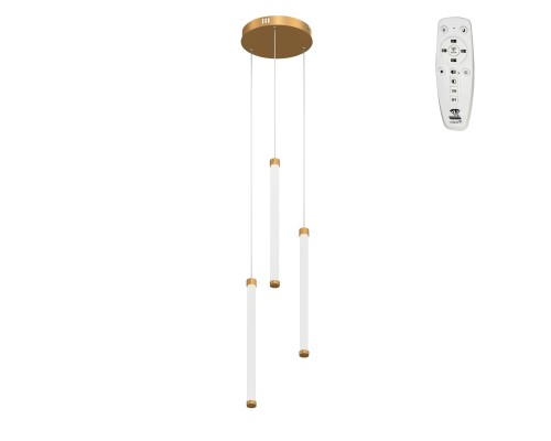 Люстра V3849DT-8/3S, LED 80Вт, 2700-6500К, 5750лм