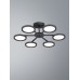 Светодиодный светильник Vitaluce V4675-1/6PL, LED 62Вт, 3900-4200K, 4520 Lm черный матовый