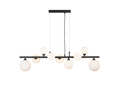 Люстра V2569-1/9S, 9хG9 макс. 13Вт, плафон ПП