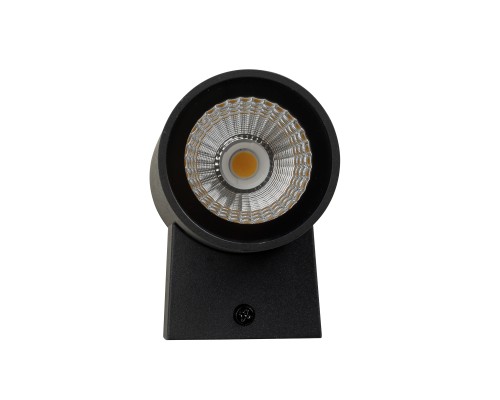 Светильник настенный V2069-1/2A, COB 2х5Вт, 4000K, CRI80, 220V-240V, 60°,IP65 черный, алюминий, 1130лм