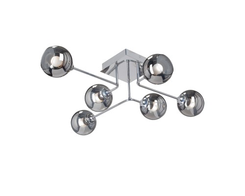 Люстра Vitaluce V4795-9/6PL, 6xE27 макс. 40Вт K хром