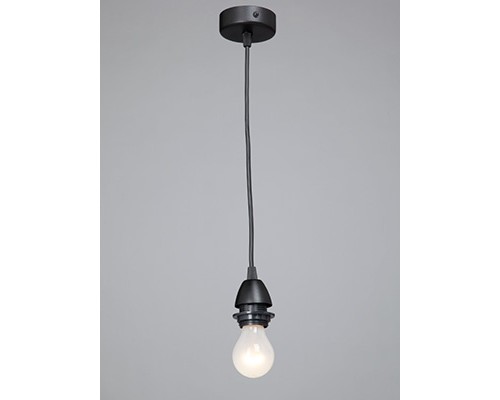 Подвесной светильник Vitaluce V4199-1/1S, 1хE27 макс. 60Вт черный матовый