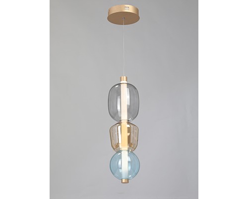 Люстра V3894-8/1S, LED 17Вт, 4000К, 1000лм