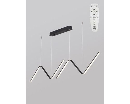 Люстра V4691DT-1/2S, LED 25Вт, 2600-6500К, 2200лм