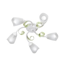 Люстра V3870-0/5PL, 5xE14 макс. 40Вт, плафон ПП