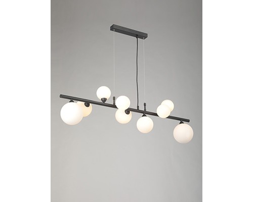 Люстра V2569-1/9S, 9хG9 макс. 13Вт, плафон ПП