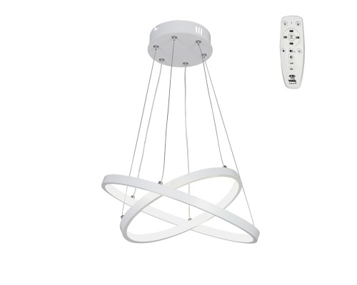 Люстра V2515DT-0/2S, LED 57Вт, 2700-6500К, 5370лм