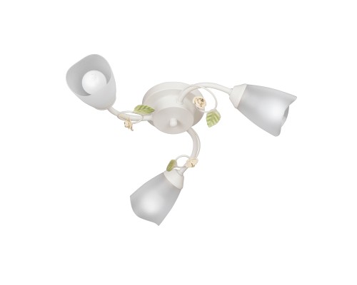 Люстра V3880-0/3PL, 3xE14 макс. 40Вт, плафон ПП