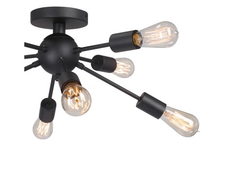 Люстра V3763-1/8PL, 8xE27 макс. 40Вт