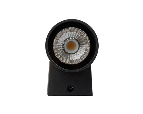 Светильник настенный V2068-1/1A, COB 5Вт, 4000K, CRI80, 220V-240V, 60°,IP65 черный, алюминий, 380лм