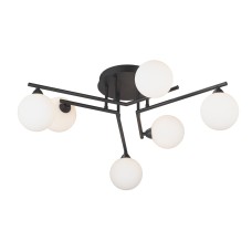 Люстра V2569-1/6PL, 6хG9 макс. 13Вт, плафон ПП