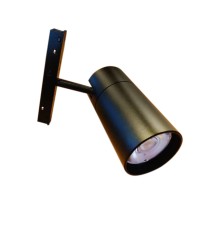 Трековый светильник поворотный магнитный, 12Вт,  48В, CCT 2800 -6600К, H14 W7 L7, черный