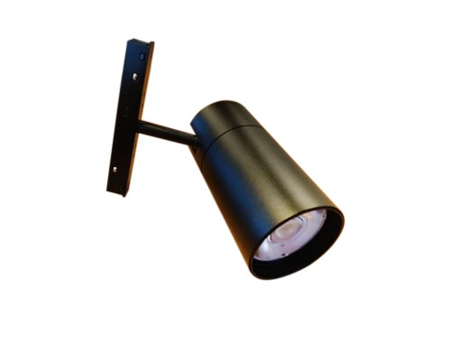 Трековый светильник поворотный магнитный, 12Вт,  48В, CCT 2800 -6600К, H14 W7 L7, черный