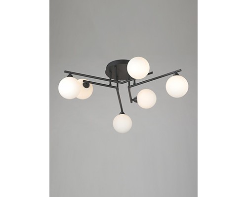 Люстра V2569-1/6PL, 6хG9 макс. 13Вт, плафон ПП