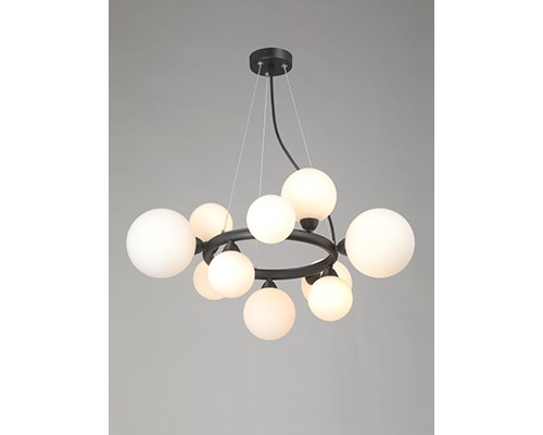 Люстра V2569-1/10S, 10хG9 макс. 13Вт, плафон ПП