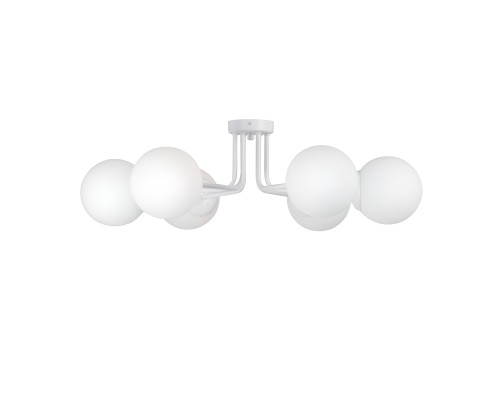 Люстра Vitaluce V4995-0/6PL, 6xE14 макс. 40Вт белый матовый