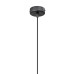 Подвесной светильник лофт Vitaluce V4397-1/1S чёрный матовый