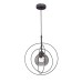 Подвесной светильник Vitaluce V4735-1/1S, 1хE27 макс. 60Вт черный матовый