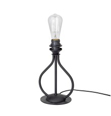 Настольная лампа Vitaluce V4434-1/1L, 1хE27 макс. 60Вт черный матовый