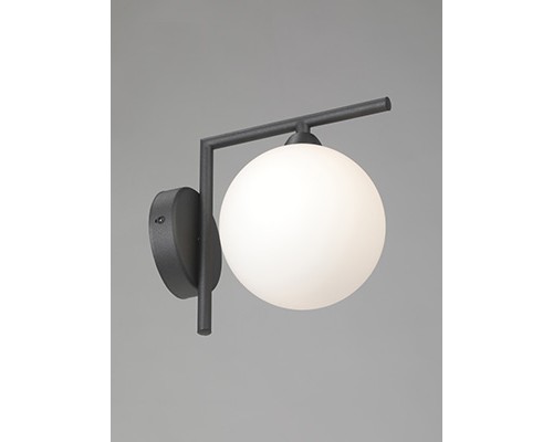 Светильник настенный V2569-1/1A, 1xG9 макс. 13Вт, плафон ПП