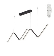 Люстра V4691DT-1/2S, LED 25Вт, 2600-6500К, 2200лм