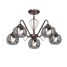 Люстра V3951-7/5PL, 5xE27 макс. 40Вт
