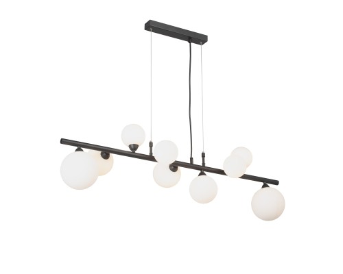 Люстра V2569-1/9S, 9хG9 макс. 13Вт, плафон ПП