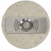Кнопка звонка Zamel декоративная круглая PDK 252 скрытая установка