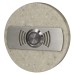 Кнопка звонка Zamel декоративная круглая PDK 252 скрытая установка
