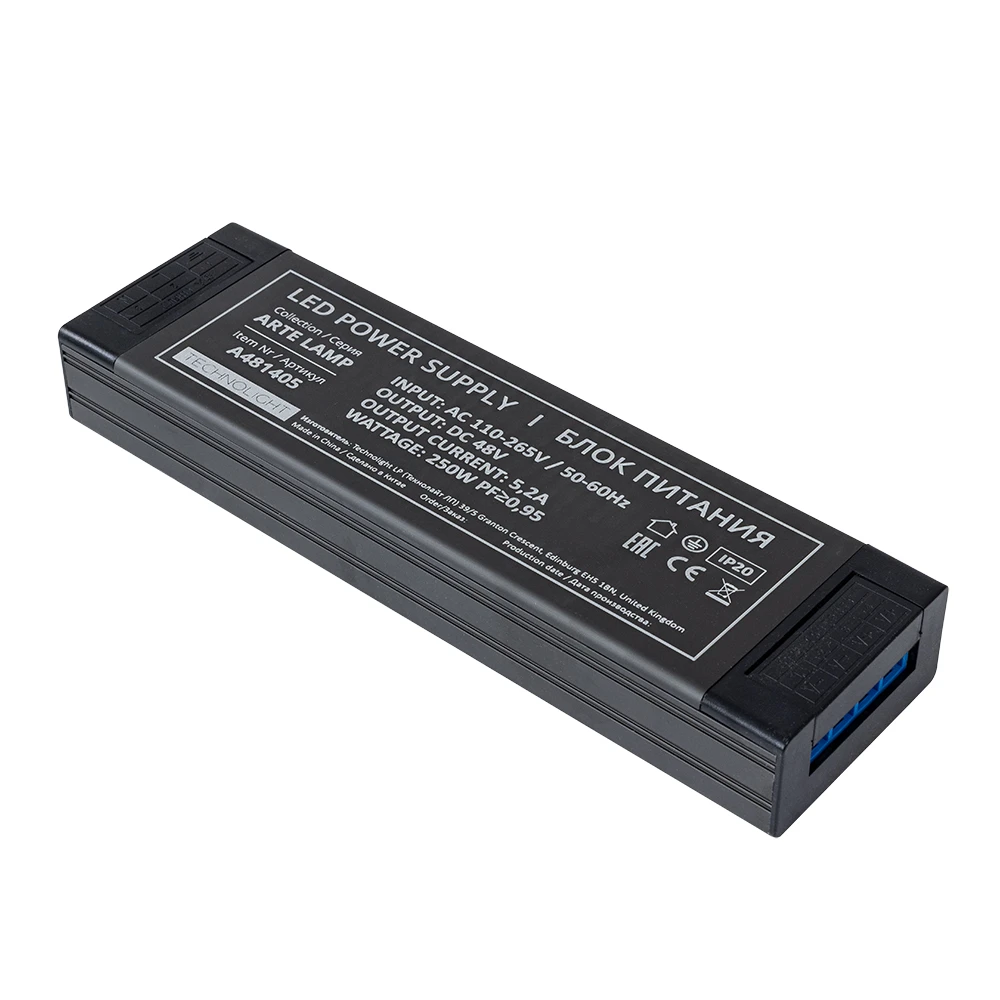 Блок питания 48V 250W 5 2А Arte Lamp PRO A481405N