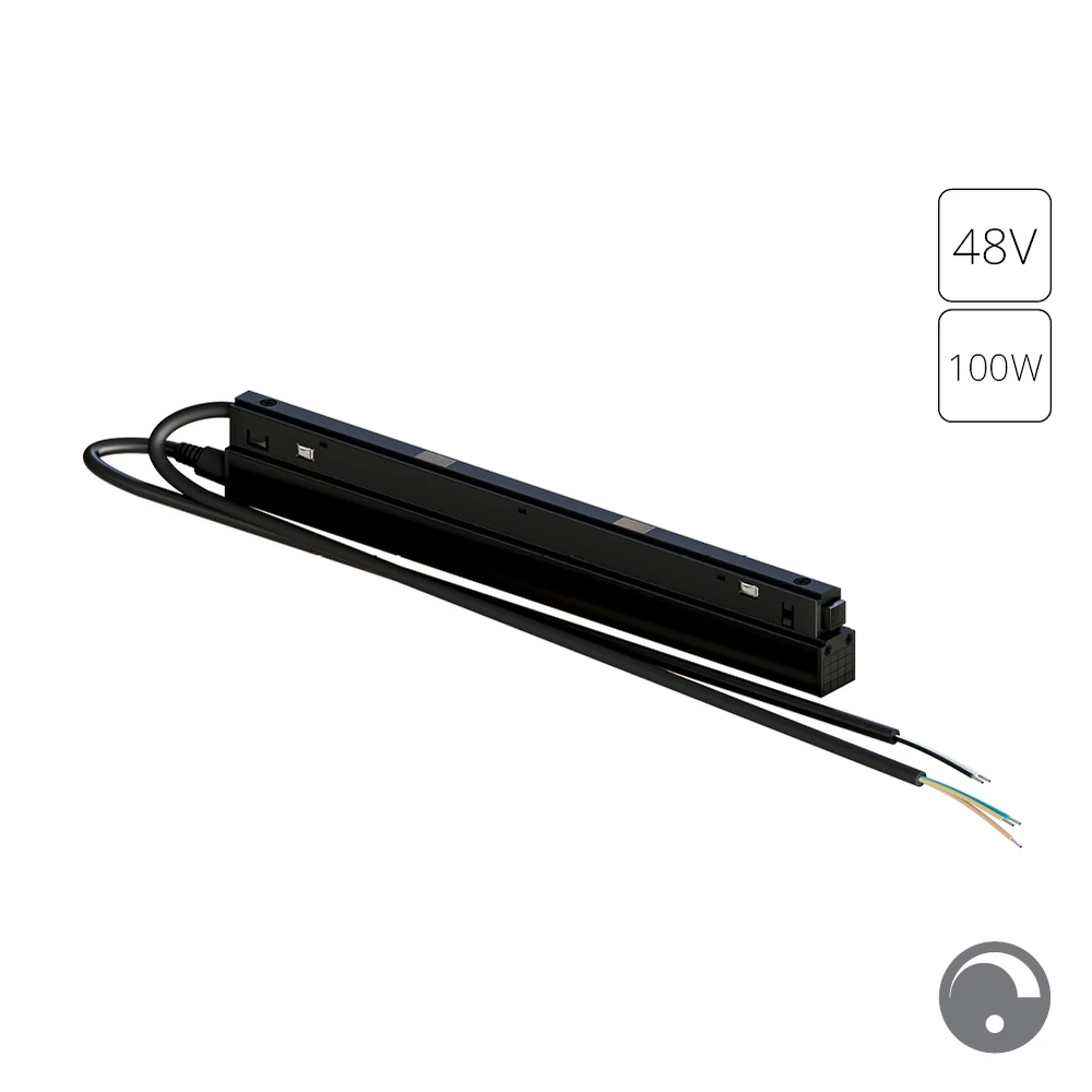 Блок питания встраиваемый в трек 48V 100W для магнитной трековой системы ARTE LAMP LINEA A482706N