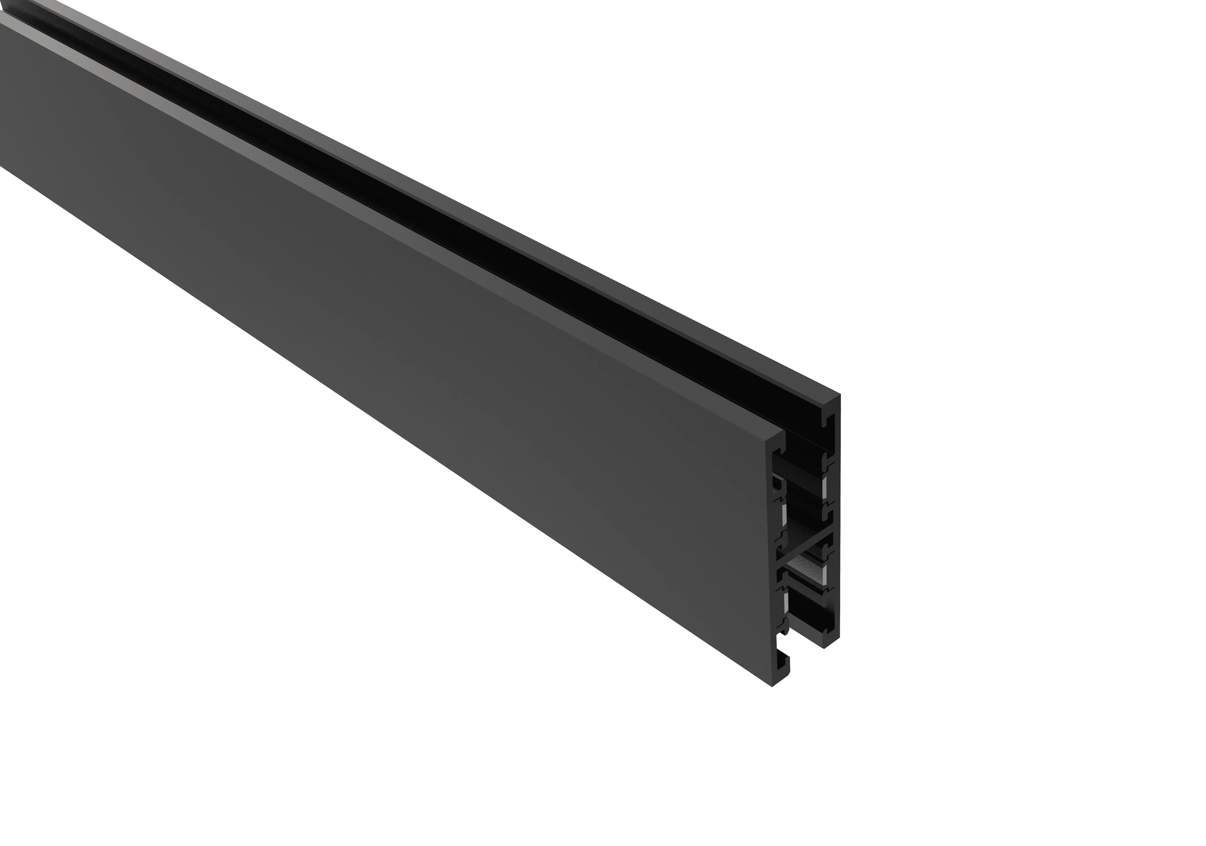 Шинопровод магнитный двусторонний Crystal Lux CLT 0.126 01 L2000 BL