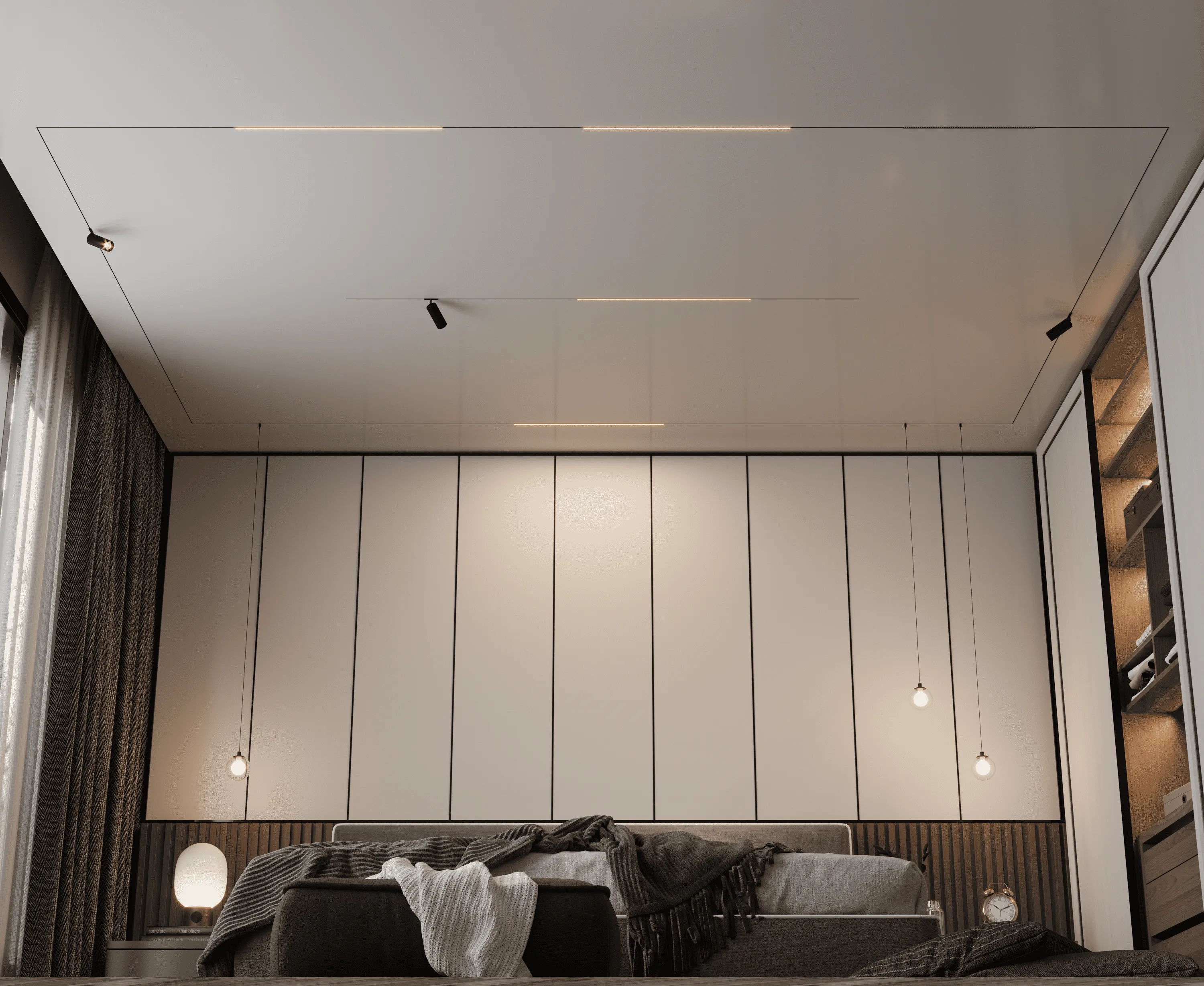Светильник трековый магнитный Crystal Lux CLT 0.36 001 20W BL M4000K