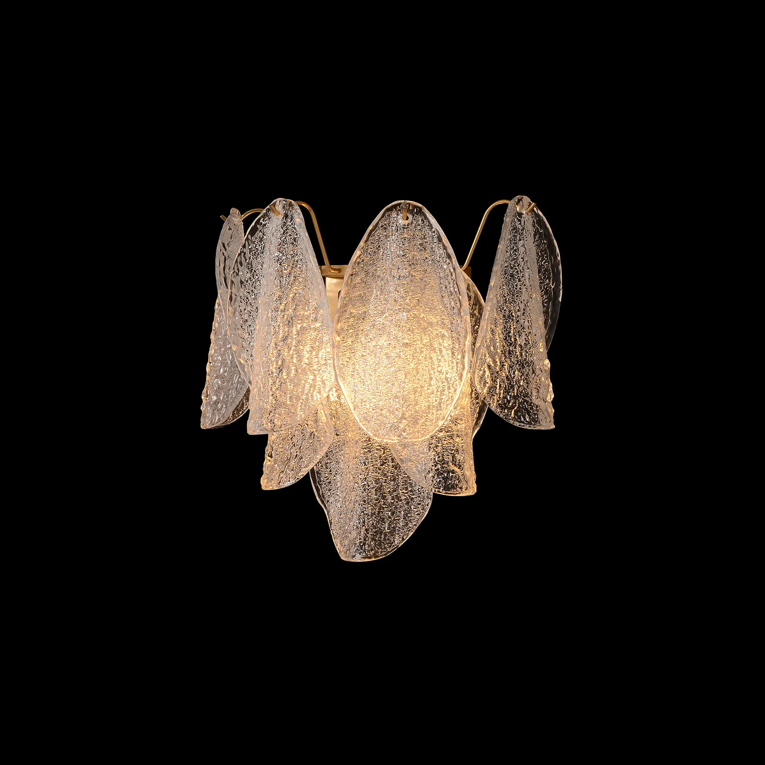 Бра Crystal Lux EMILIA AP2 BRASS