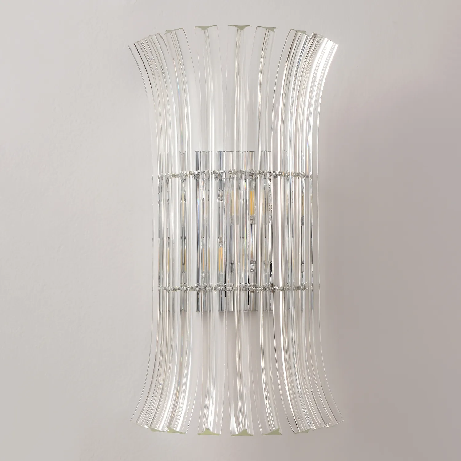 Бра Crystal Lux CASCADA AP2 CHROME
