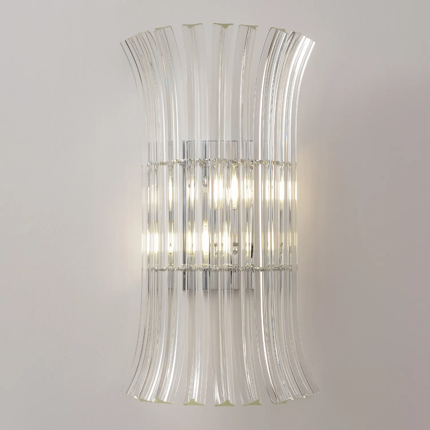 Бра Crystal Lux CASCADA AP2 CHROME