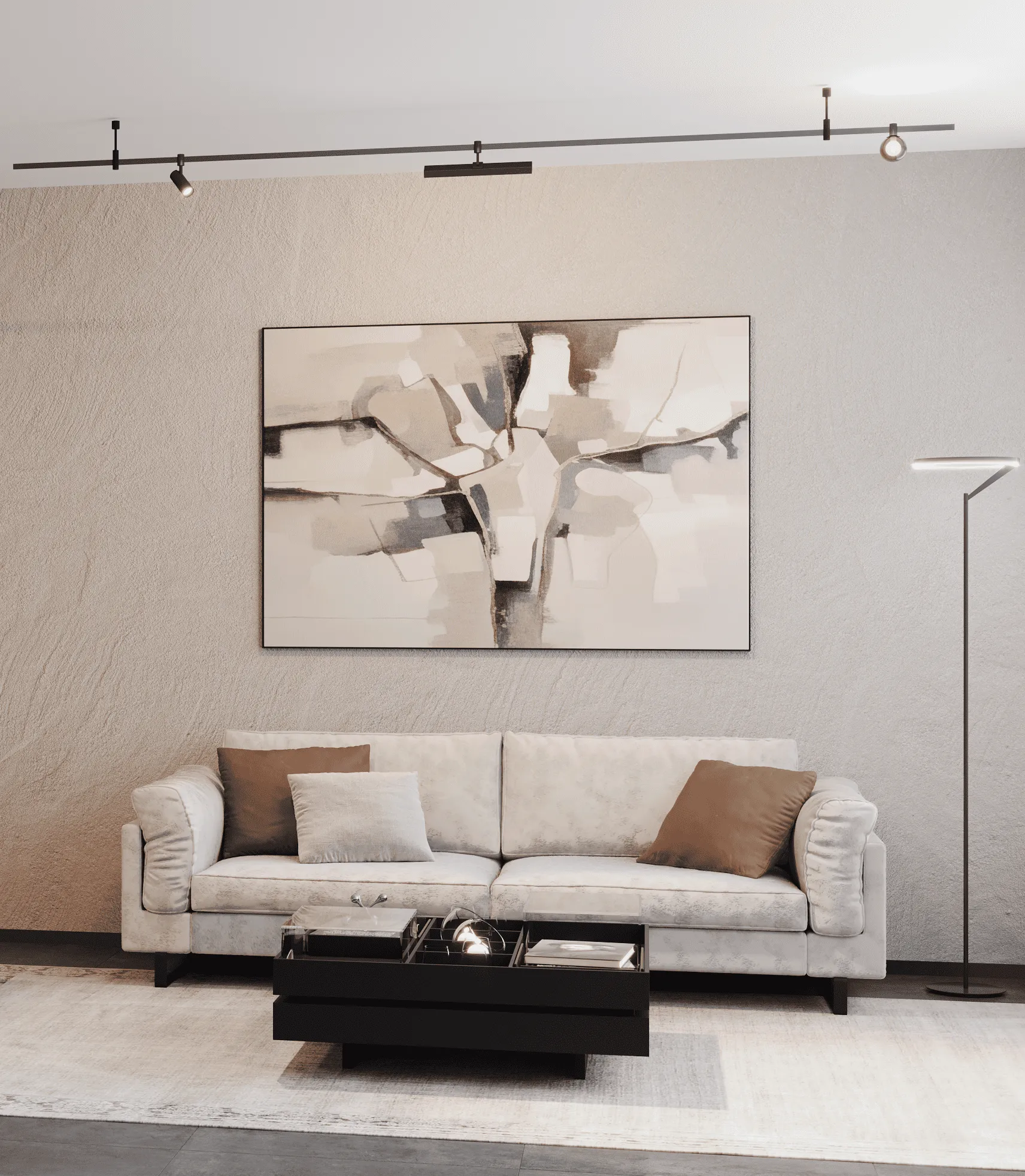 Шинопровод магнитный Crystal Lux CLT 0.117 01 L2000 BL