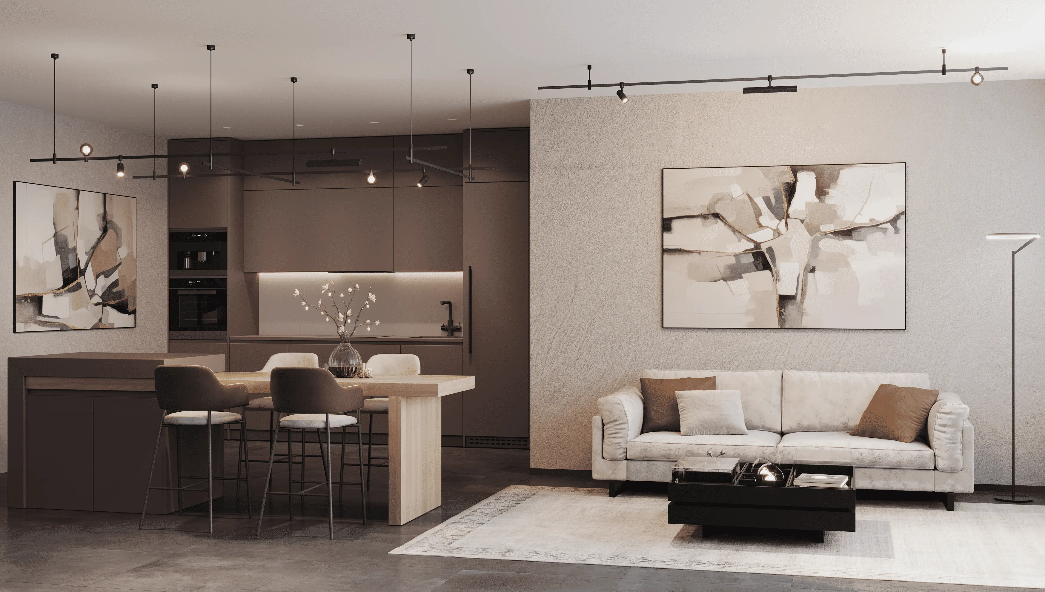 Светильник трековый для гибкой магнитной системы Crystal Lux CLT 0.37 001 10W BL SMART